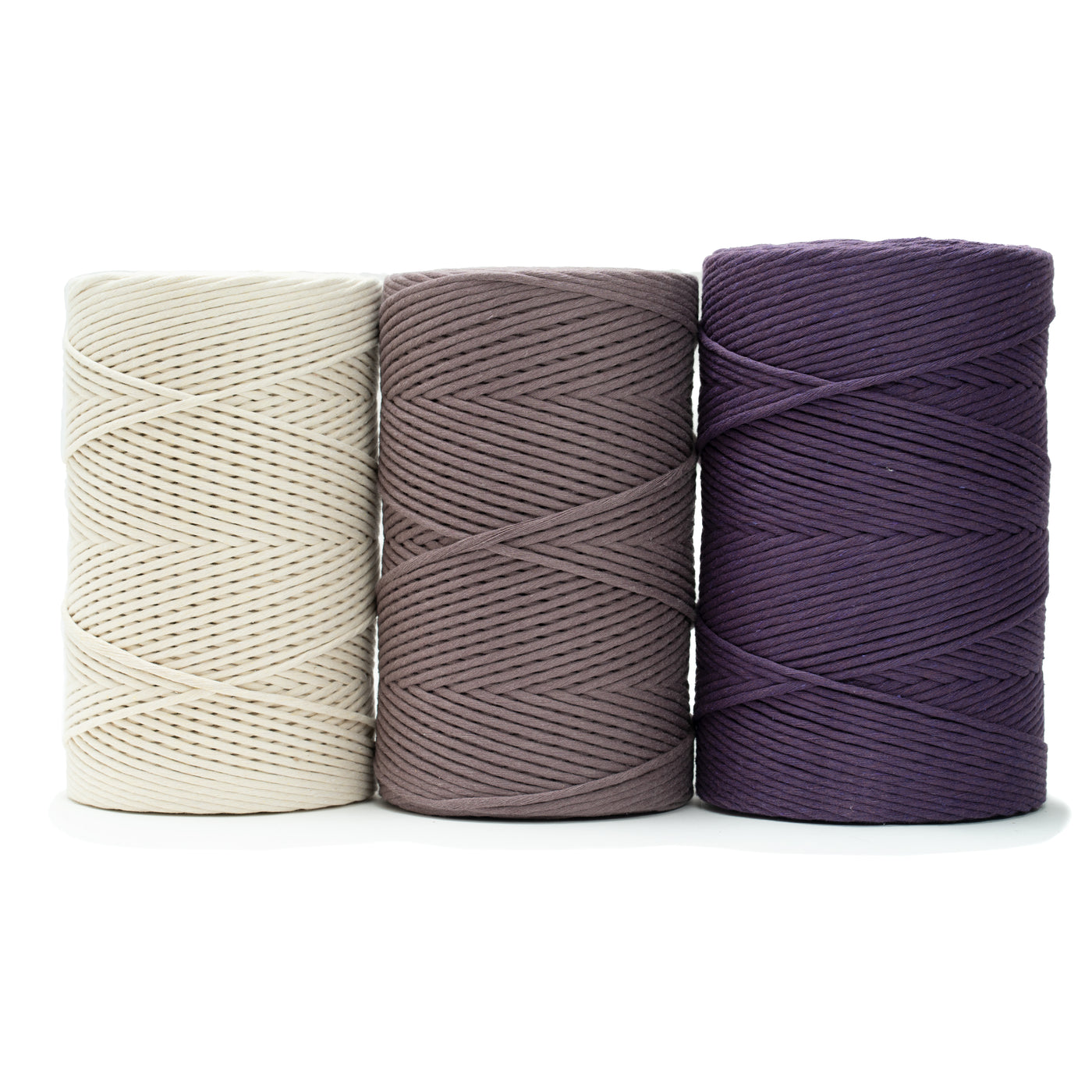 Curated Bundle - Off White, Dusty Lavender & Damson