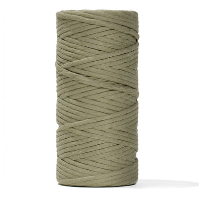 SOFT COTTON CORD ZERO WASTE 4 MM - 1 SINGLE STRAND - OREGANO COLOR