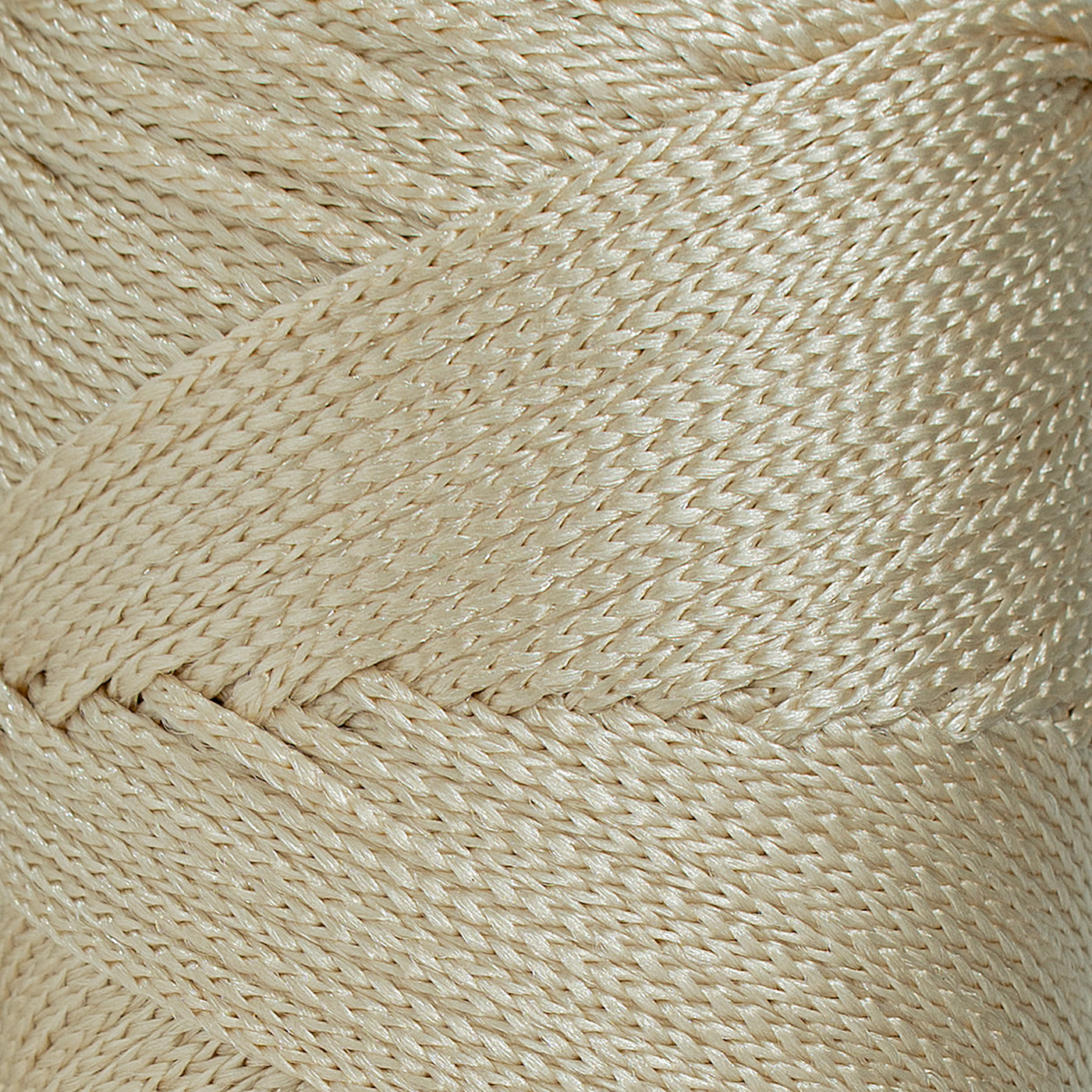 Outdoor 2 mm Macrame Braided Cord – Beige Color – Ganxxet
