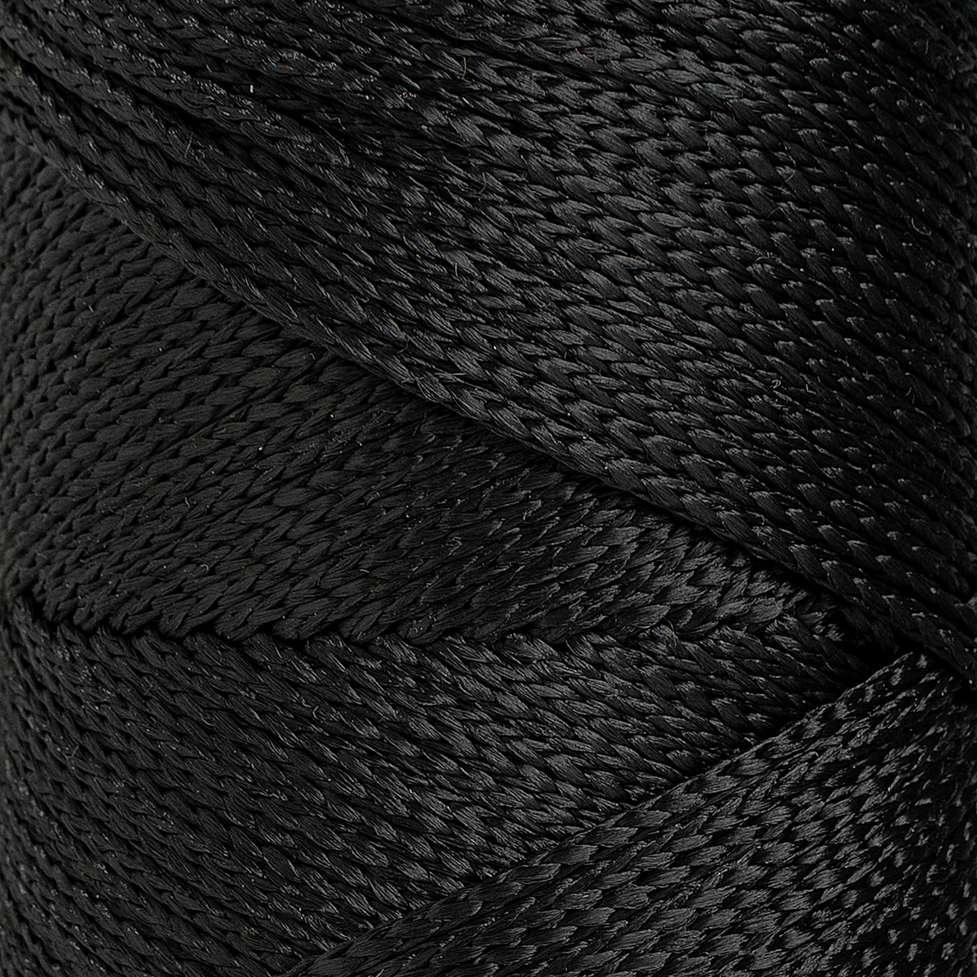 Outdoor 2 mm Macrame Braided Cord – Black Color