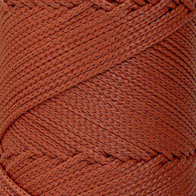 Outdoor 2 mm Macrame Braided Cord – Copper Color