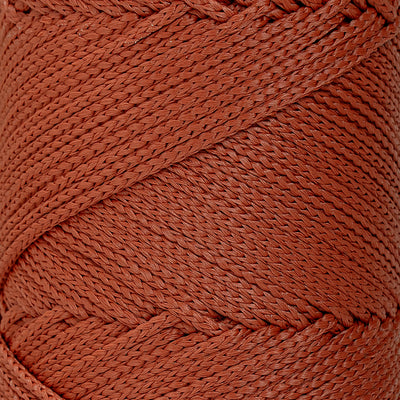 Outdoor 3 mm Macrame Braided Cord – Copper Color