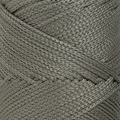 Outdoor 2 mm Macrame Braided Cord – Dark Taupe Color