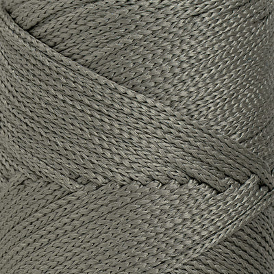 Outdoor 3 mm Macrame Braided Cord – Dark Taupe Color
