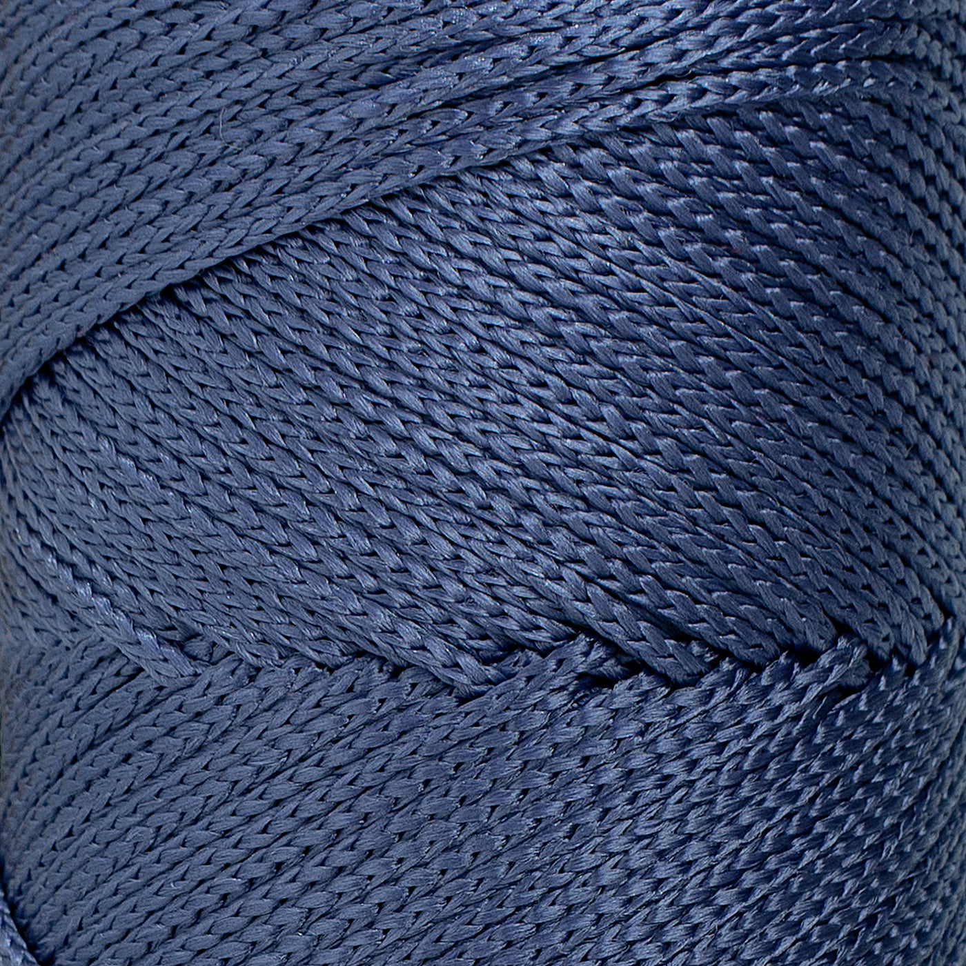 Outdoor 3 mm Macrame Braided Cord – Denim Color