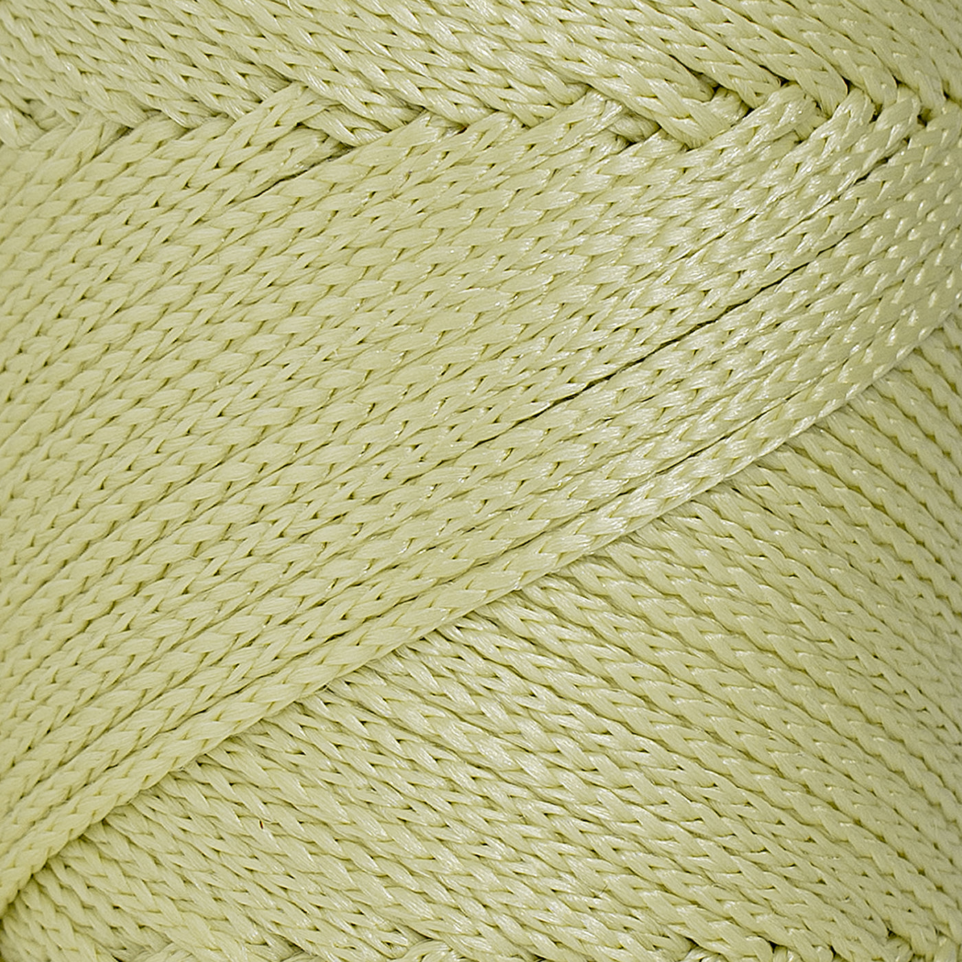 Outdoor 3 mm Macrame Braided Cord – Ice Lemon Color