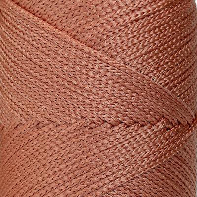 Outdoor 2 mm Macrame Braided Cord – Salmon Color
