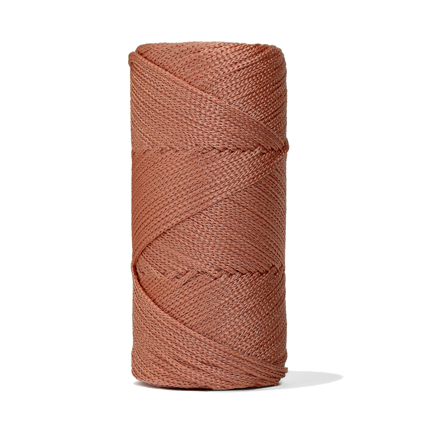 Outdoor 3 mm Macrame Braided Cord – Salmon Color