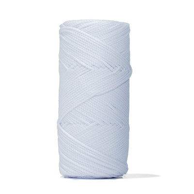 Outdoor 3 mm Macrame Braided Cord – White Color