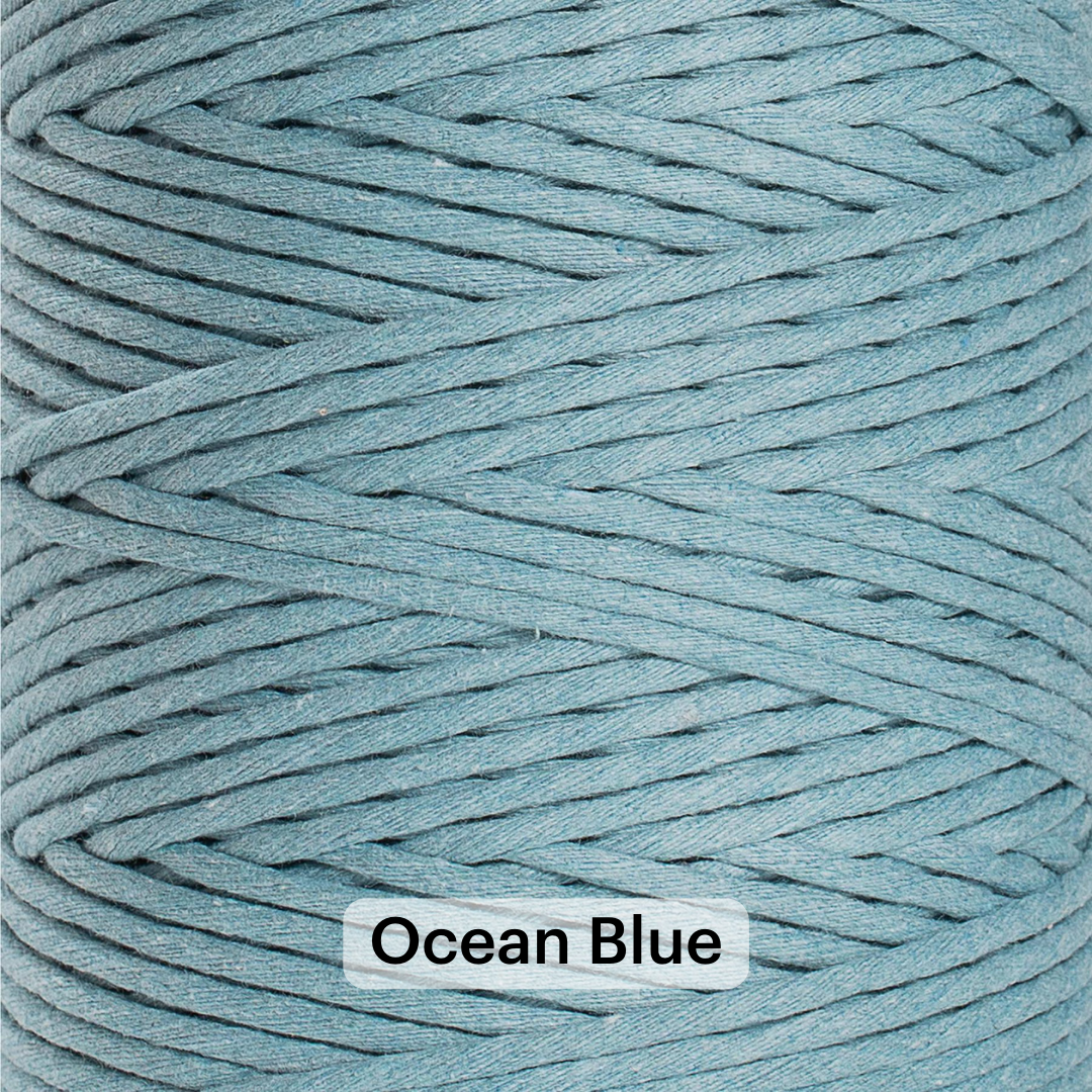 SOFT COTTON CORD ZERO WASTE 4 MM - 1 SINGLE STRAND - SAMPLES