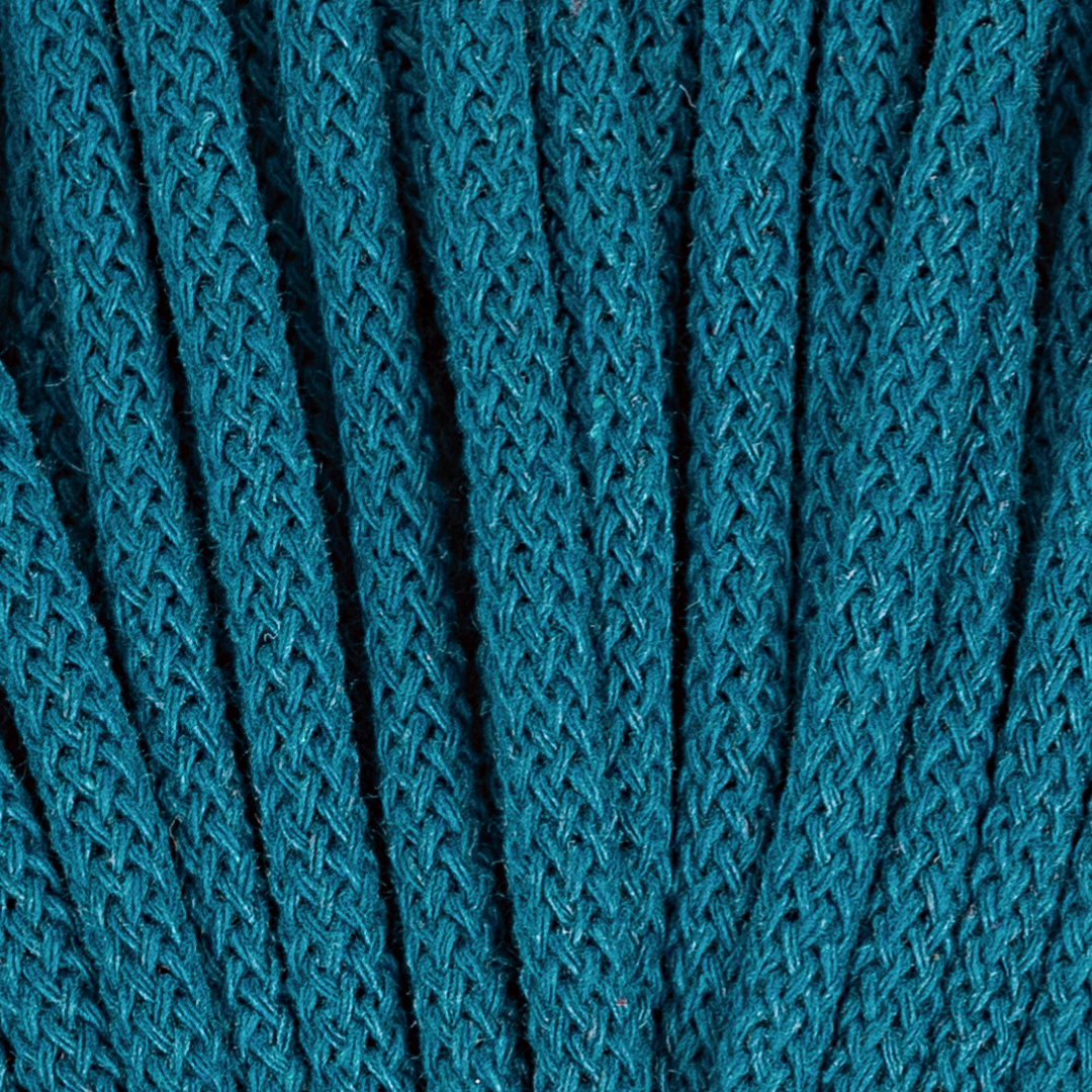 5mm Braided Cord – Ocean Teal Color