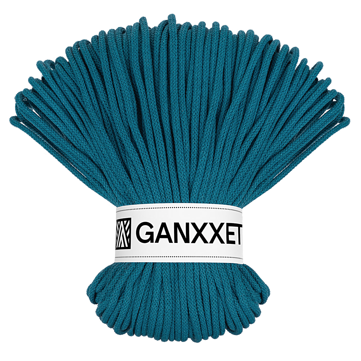 5mm Braided Cord – Ocean Teal Color