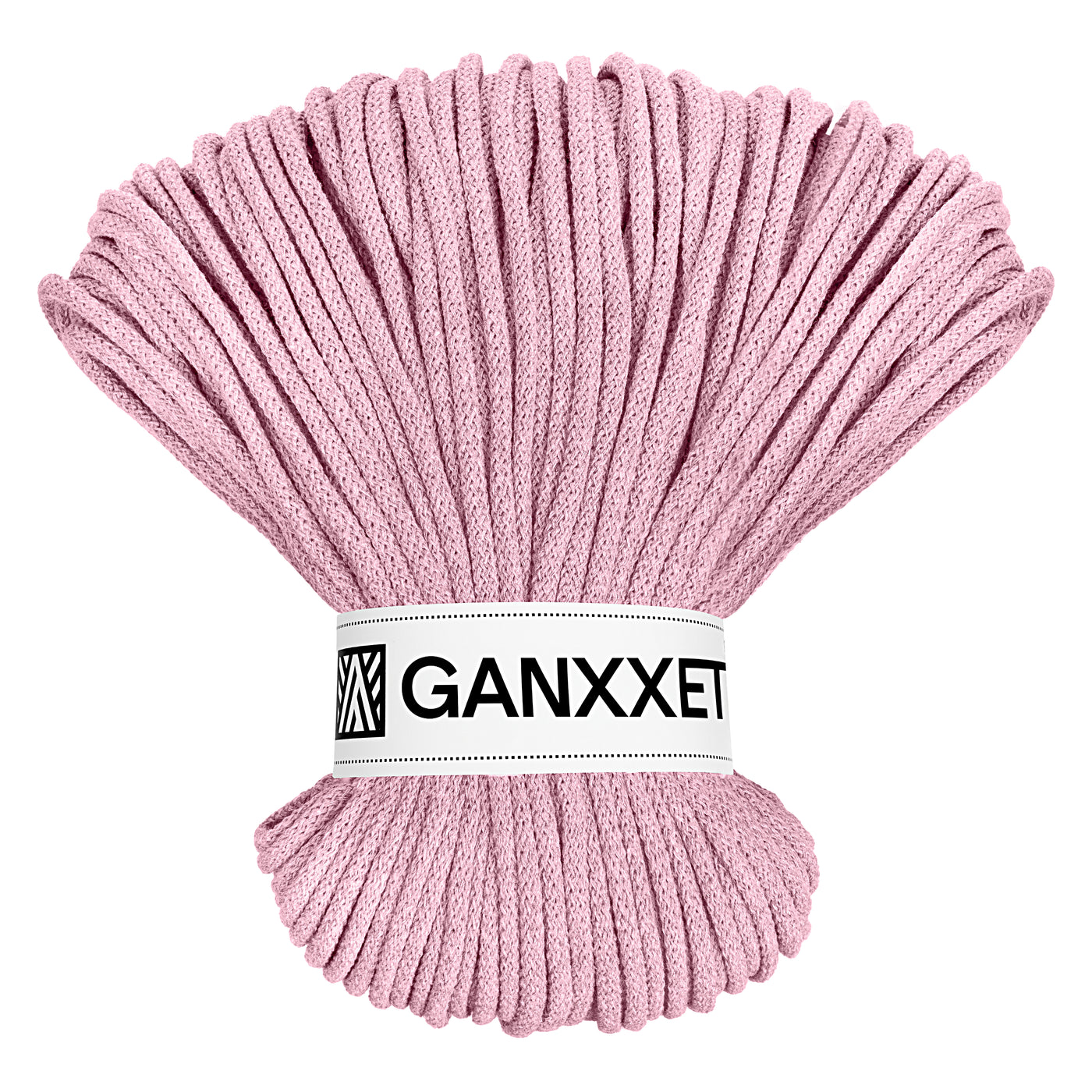 5mm Braided Cord – Pale Pink Color