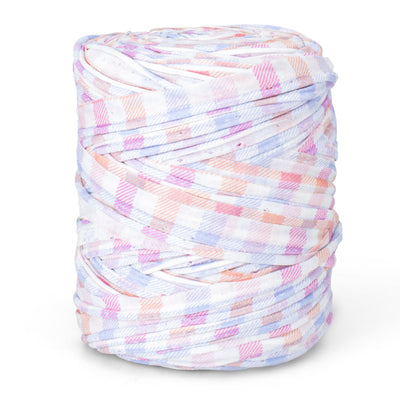 Printed Recycled T-Shirt Fabric Yarn - Picnic