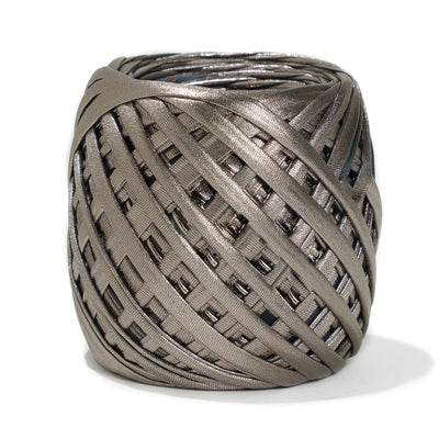 Fabric Yarn Metallic T-Shirt Yarn Platinum Color