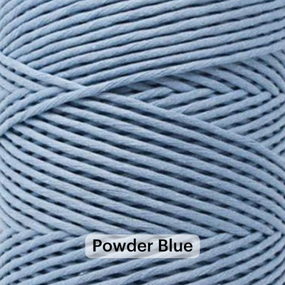 SOFT COTTON CORD ZERO WASTE 4 MM - 1 SINGLE STRAND - SAMPLES