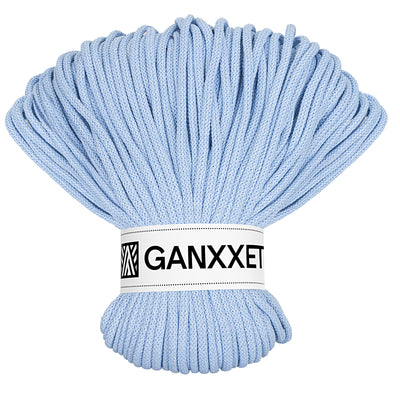 5mm Braided Cord – Powder Blue Color
