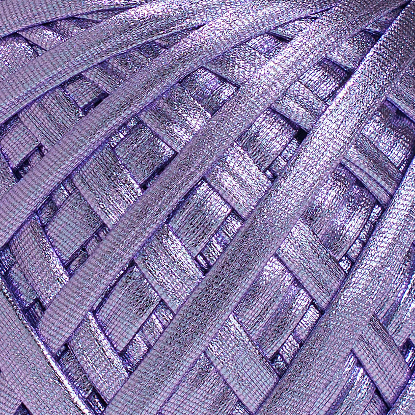 Fabric Yarn Metallic T-Shirt Yarn Purple Color