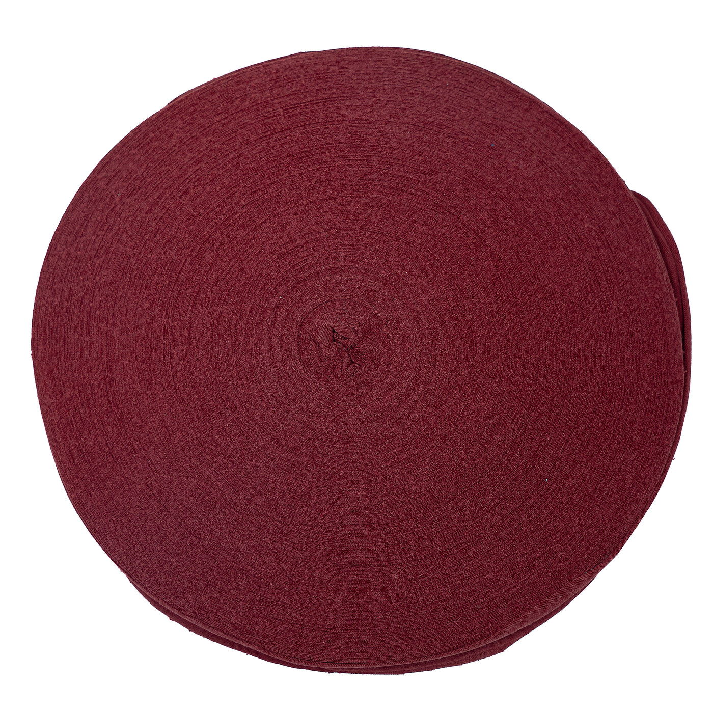 Ribbon Cotton T-Shirt Yarn Burgundy Color