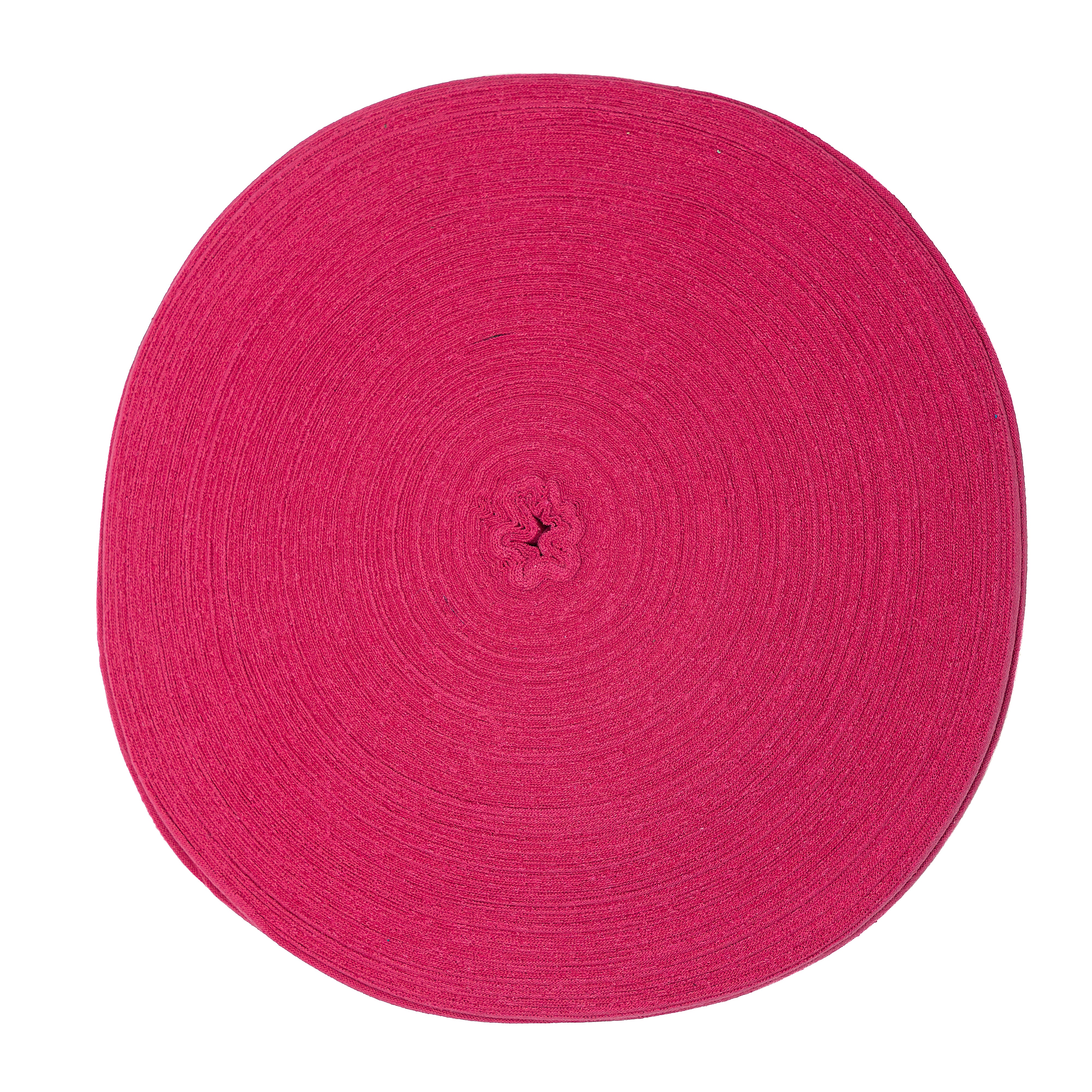 Ribbon Cotton T-Shirt Yarn Raspberry Color – Ganxxet
