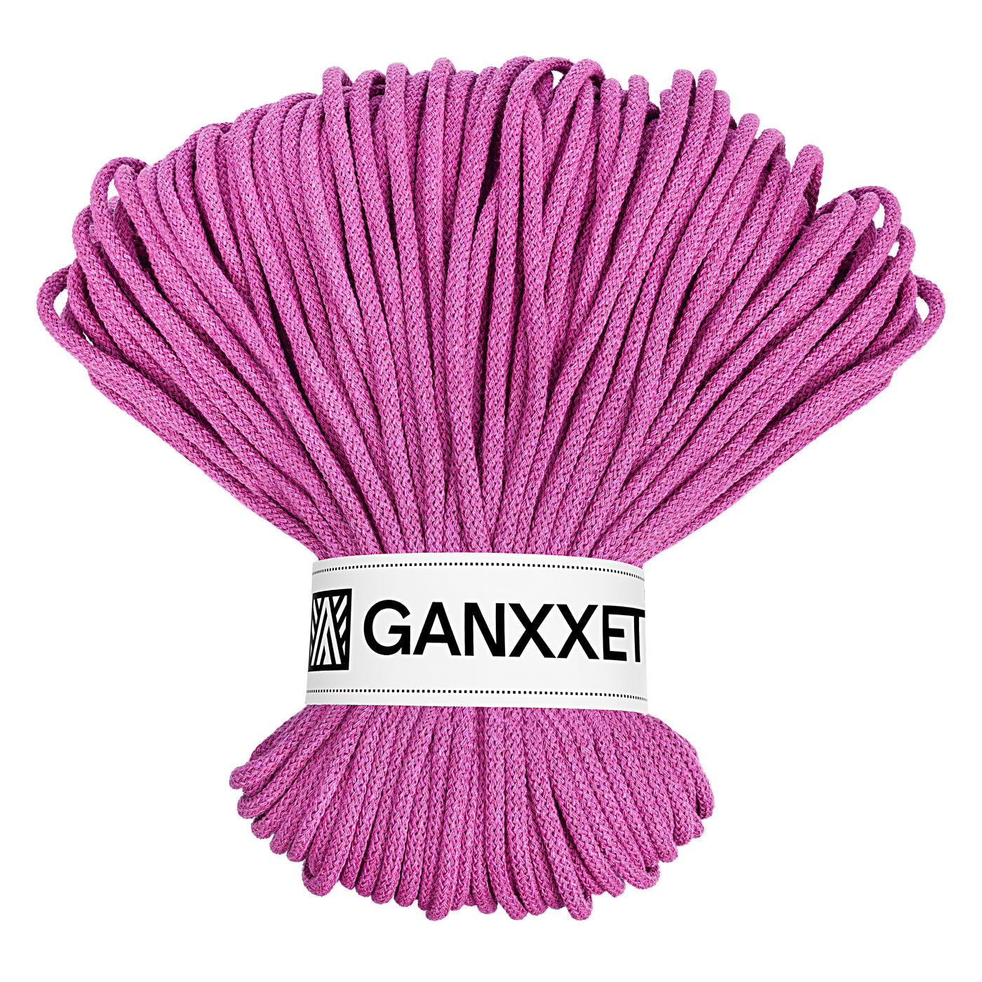 5mm Braided Cord – Raspberry Color