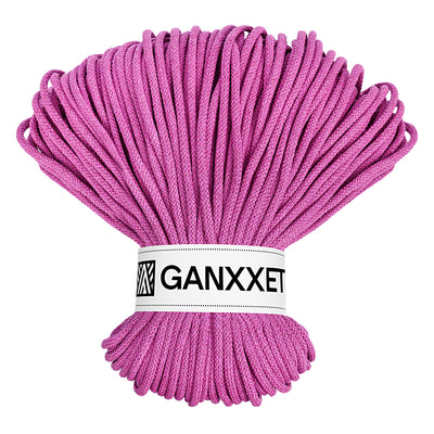 5mm Braided Cord – Raspberry Color