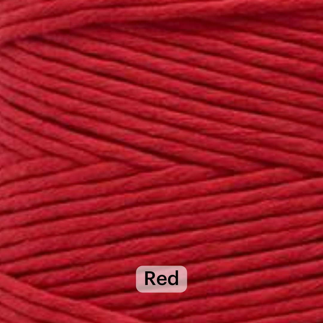 SOFT COTTON CORD ZERO WASTE 4 MM - 1 SINGLE STRAND - SAMPLES