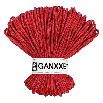 5mm Braided Cord – Red Color