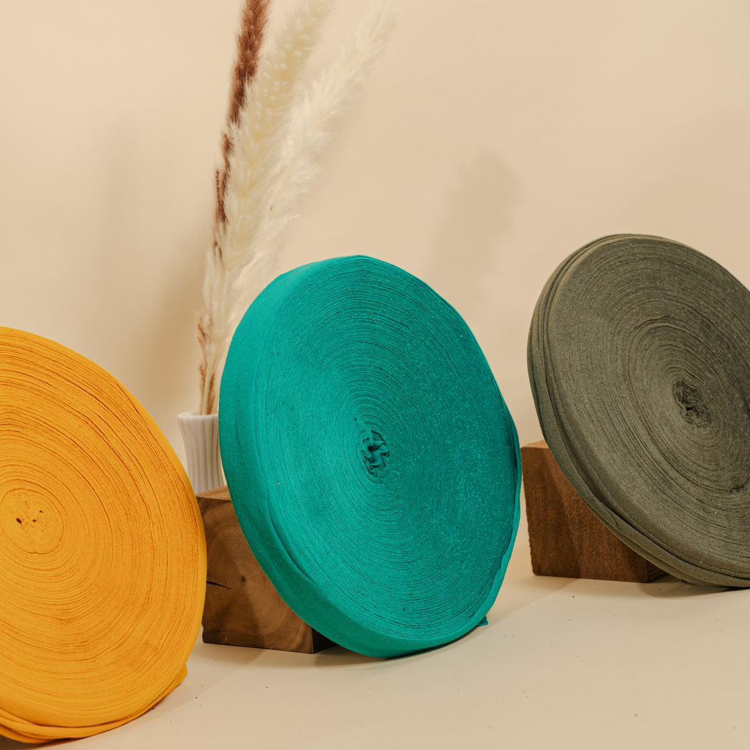 Ribbon Cotton T-Shirt Yarn Sun Color – Ganxxet