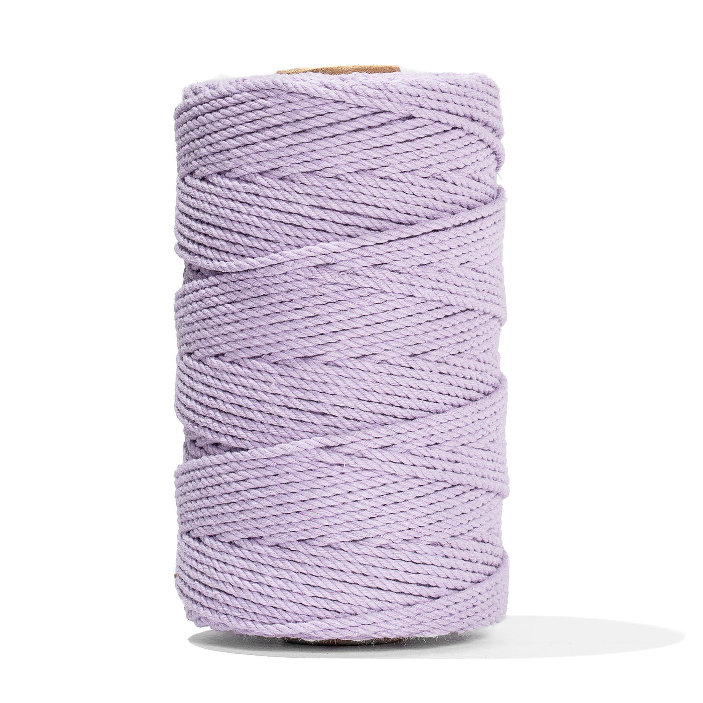 COTTON ROPE ZERO WASTE 2 MM - 3 PLY - LILAC COLOR