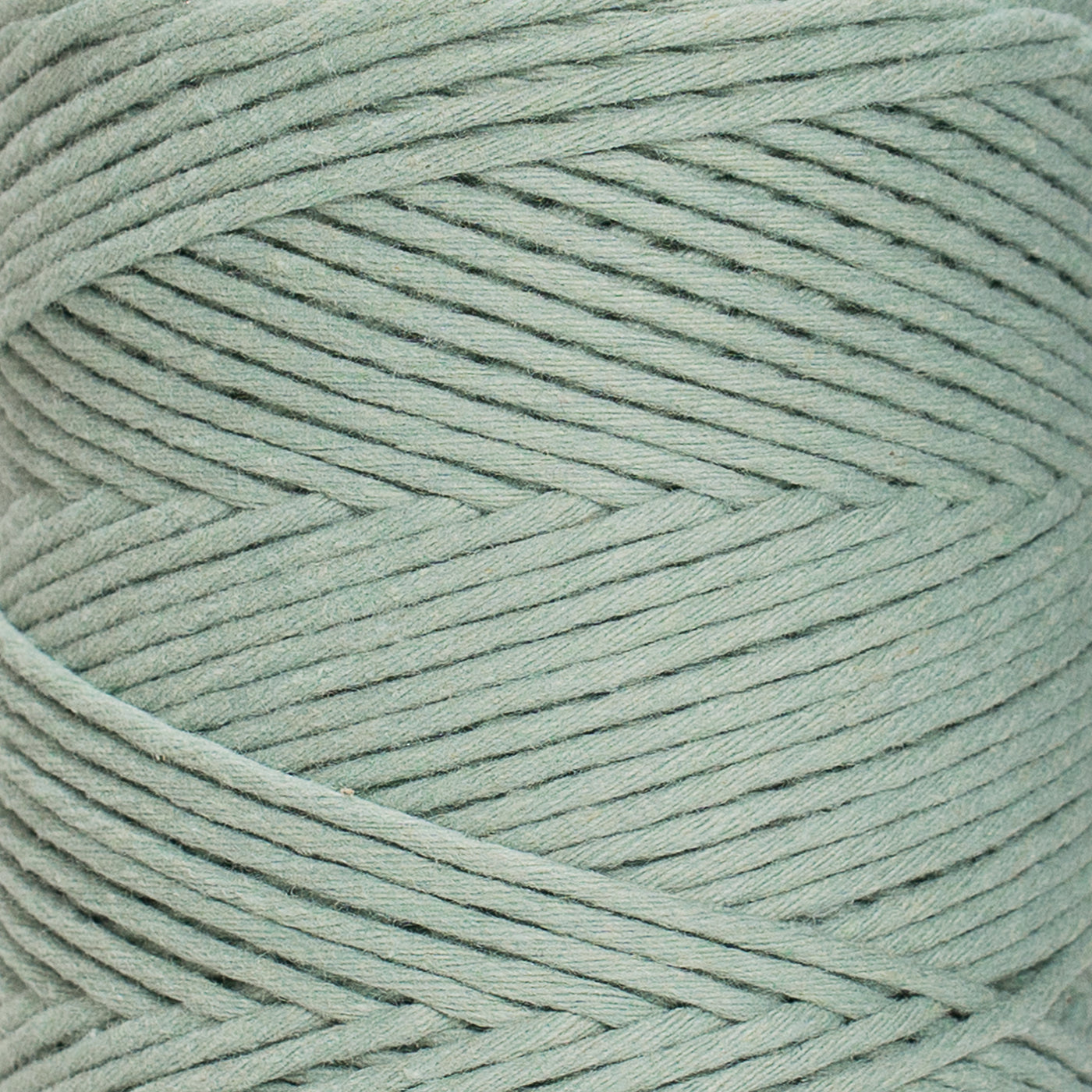 SOFT COTTON CORD ZERO WASTE 2 MM - 1 SINGLE STRAND - AGAVE COLOR