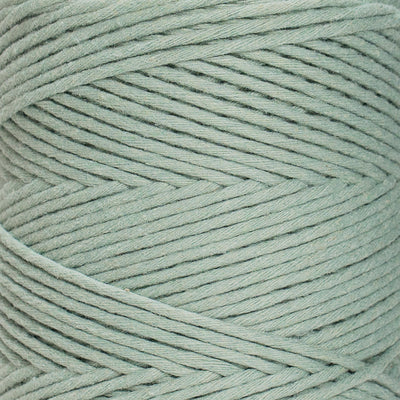 SOFT COTTON CORD ZERO WASTE 2 MM - 1 SINGLE STRAND - AGAVE COLOR