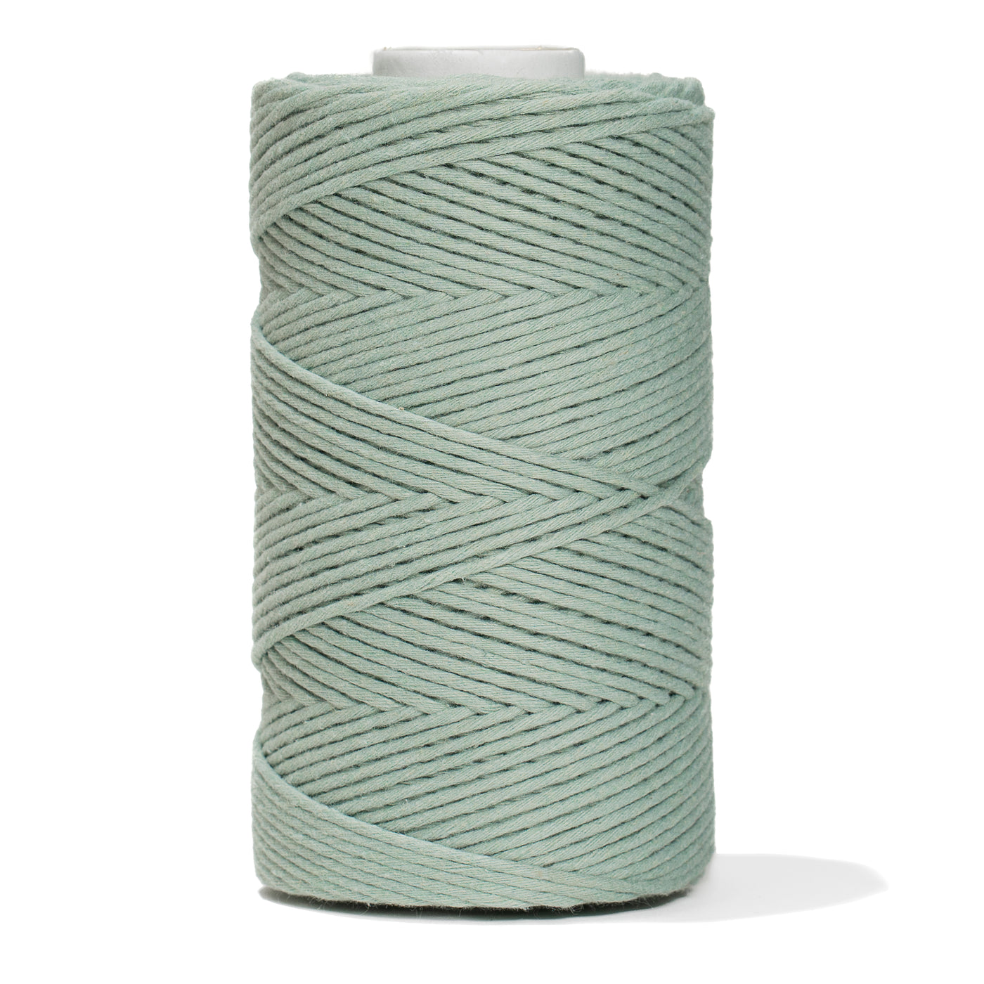 SOFT COTTON CORD ZERO WASTE 2 MM - 1 SINGLE STRAND - AGAVE COLOR