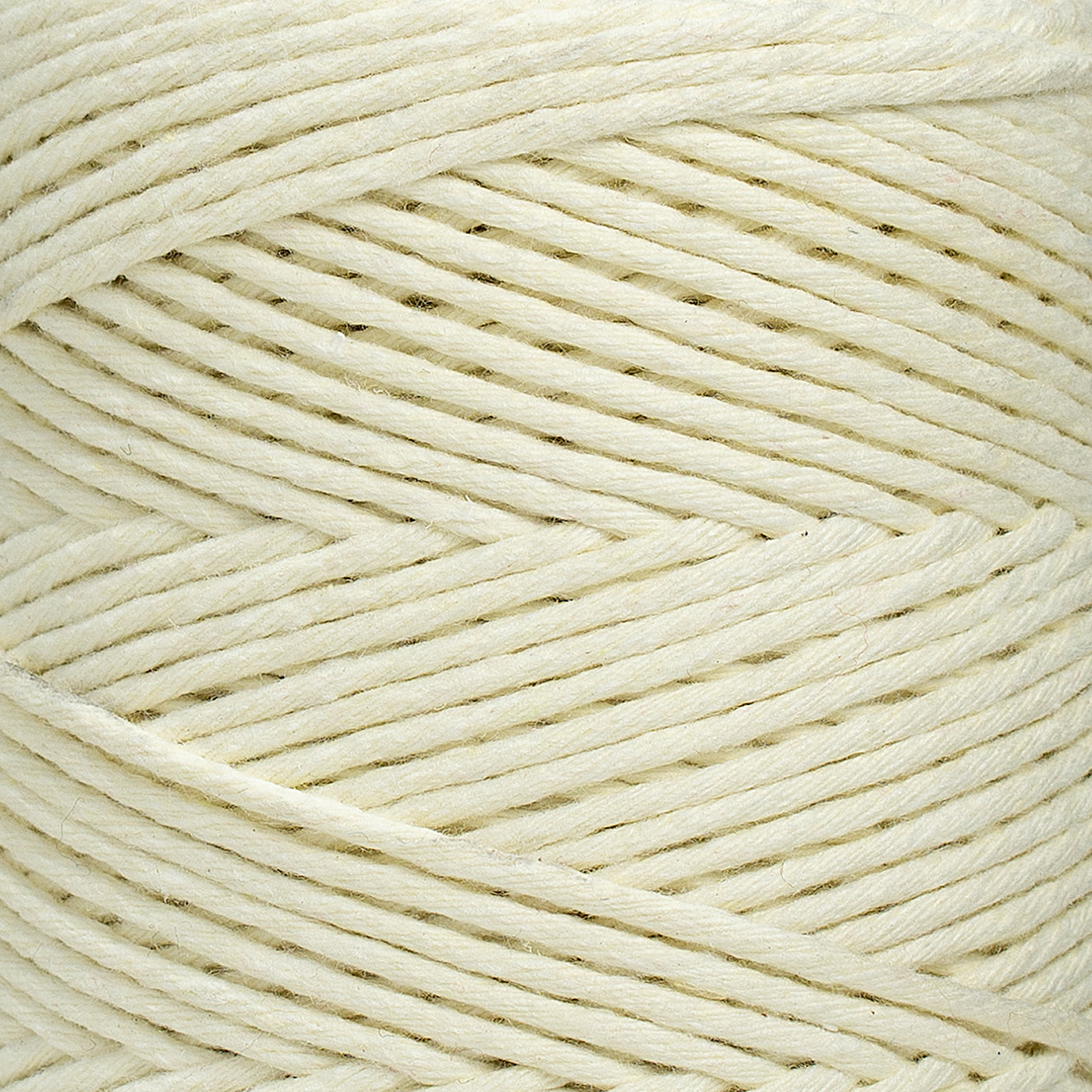 SOFT COTTON CORD ZERO WASTE 2 MM - 1 SINGLE STRAND - ICE LEMON COLOR