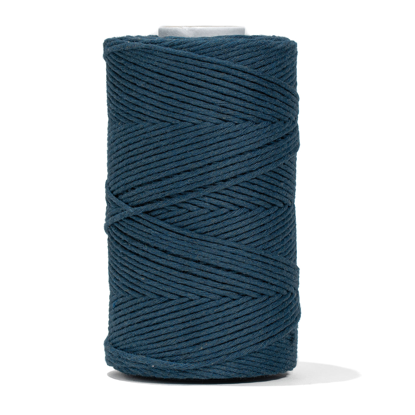 SOFT COTTON CORD ZERO WASTE 2 MM - 1 SINGLE STRAND - PEACOCK COLOR