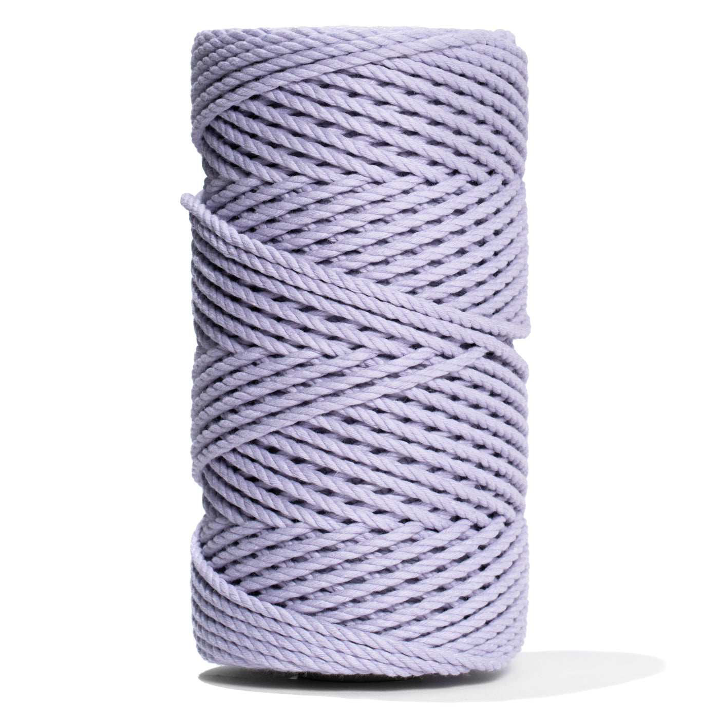 COTTON ROPE ZERO WASTE 3 MM - 3 PLY - LILAC COLOR