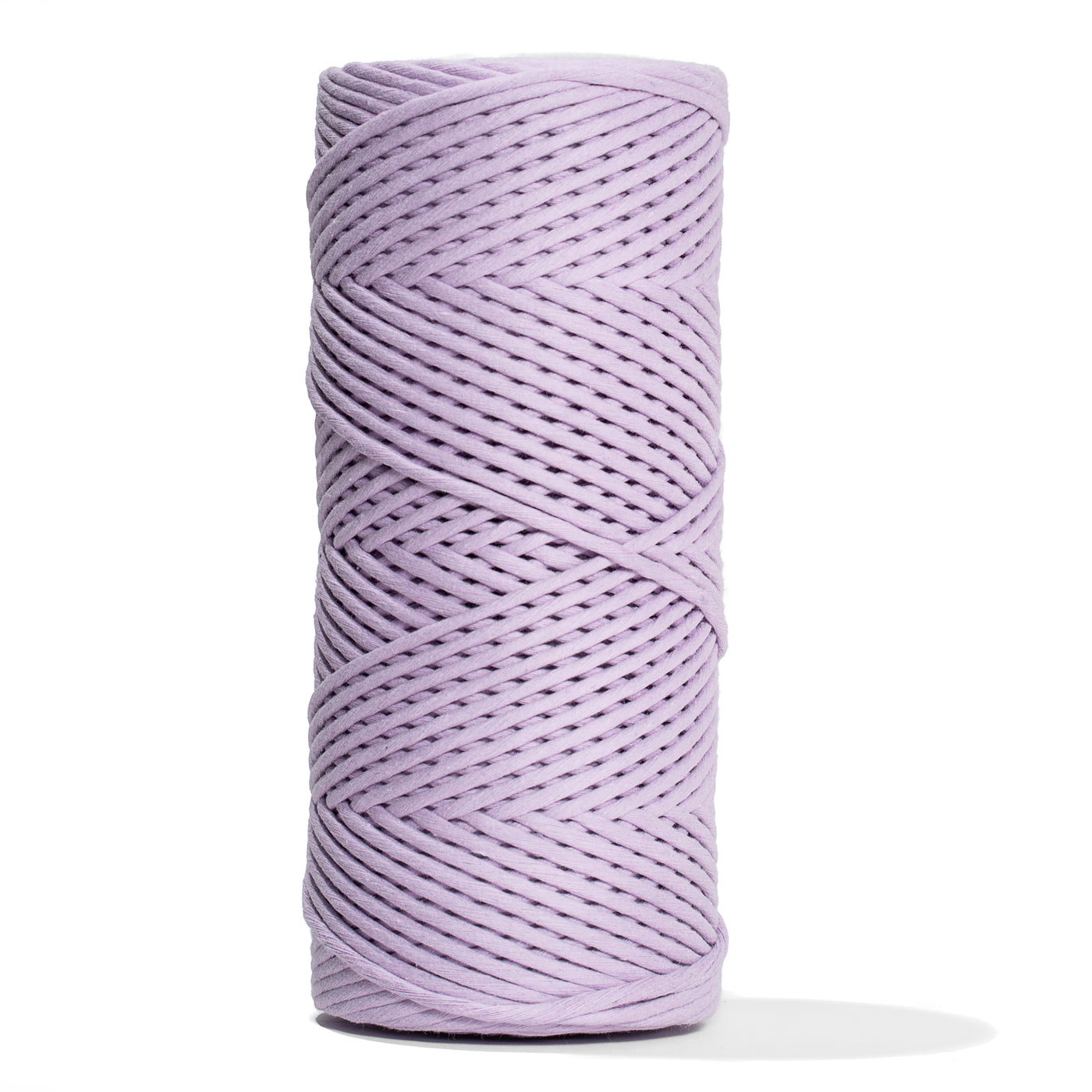 SOFT COTTON CORD ZERO WASTE 4 MM - 1 SINGLE STRAND - LILAC COLOR