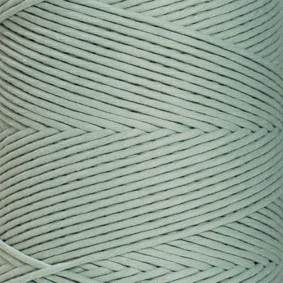 SOFT COTTON CORD ZERO WASTE 4 MM - 1 SINGLE STRAND - AGAVE COLOR