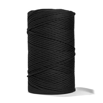 Soft
Cotton
Cord
Zero
Waste
4
Mm


1
Single
Strand


Black
Color