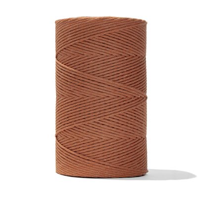 SOFT COTTON CORD ZERO WASTE 4mm - 1 SINGLE STRAND - BRONZE