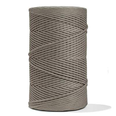 Soft Cotton Cord Zero Waste 4mm Single Strand - 1640 feet - Canada Inventory