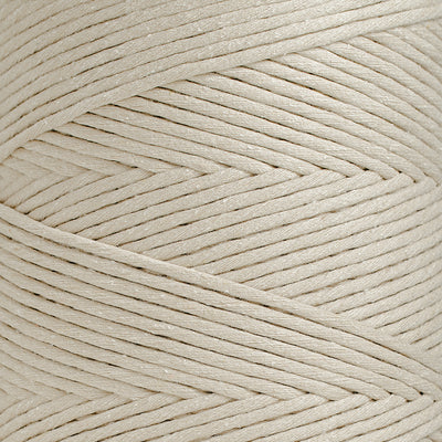 SOFT COTTON CORD ZERO WASTE 4 MM - 1 SINGLE STRAND - OAT COLOR