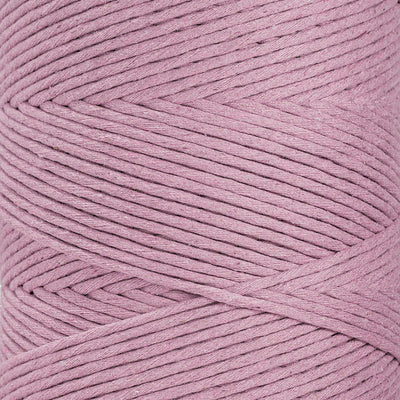 SOFT COTTON CORD ZERO WASTE 4 MM - 1 SINGLE STRAND - PRIMROSE COLOR