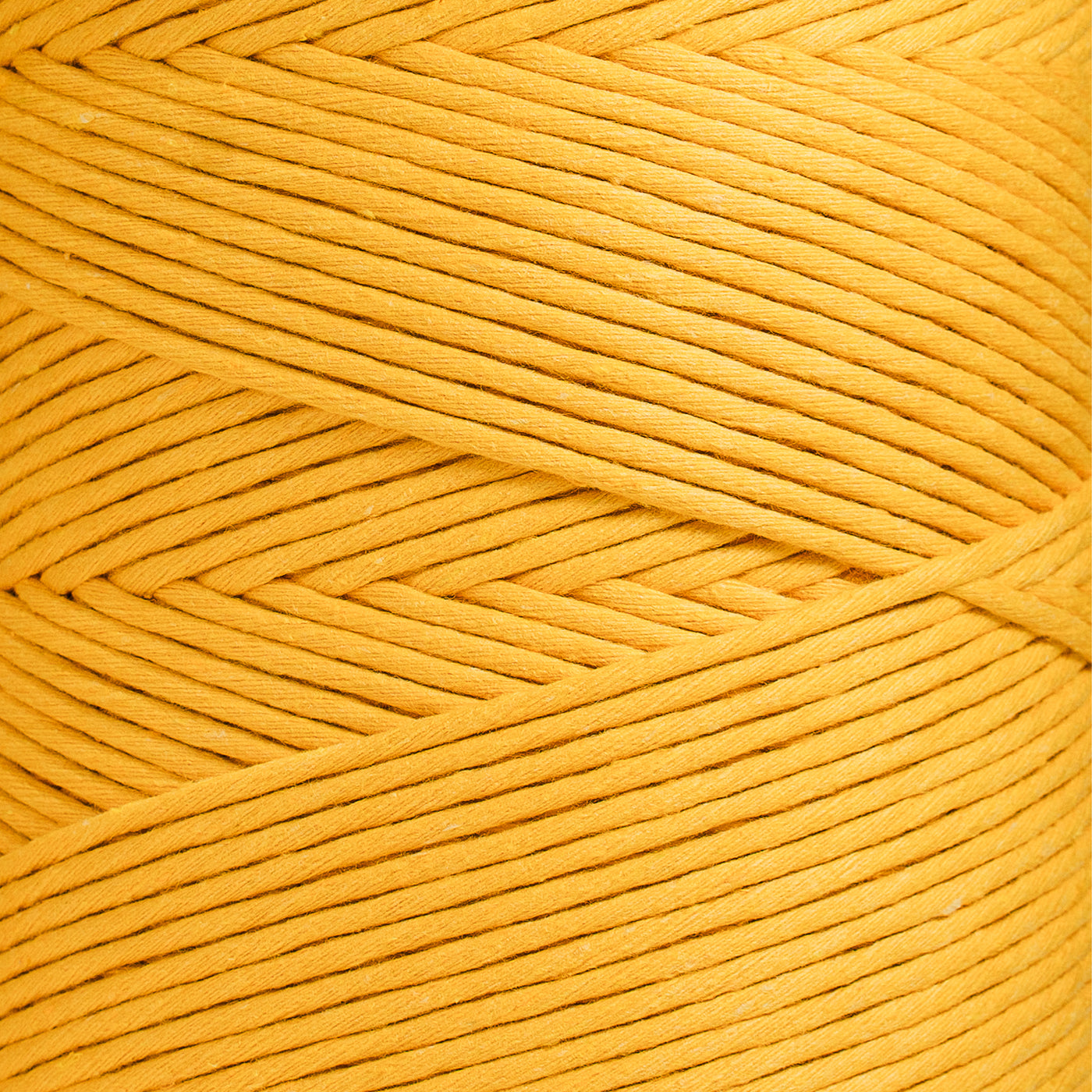 SOFT COTTON CORD ZERO WASTE 4 MM - 1 SINGLE STRAND - SUN COLOR