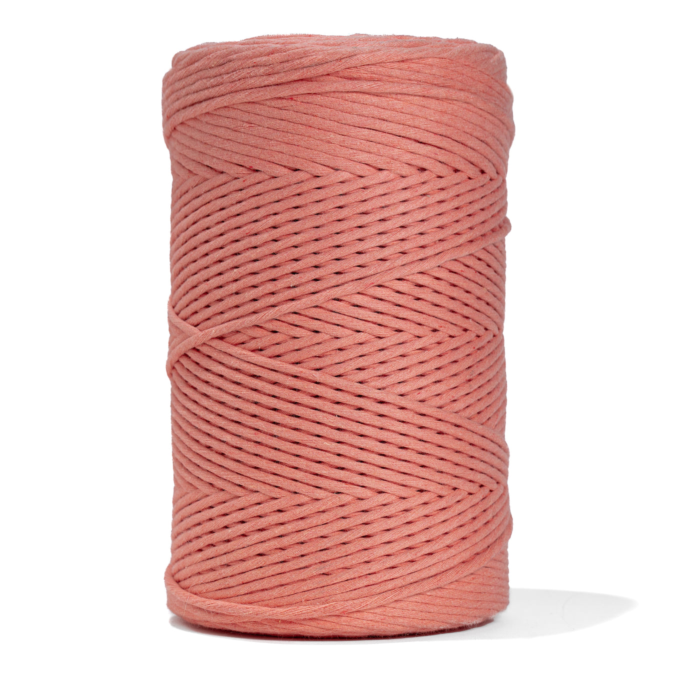 SOFT COTTON CORD ZERO WASTE 4 MM - 1 SINGLE STRAND - FRUIT PUNCH COLOR