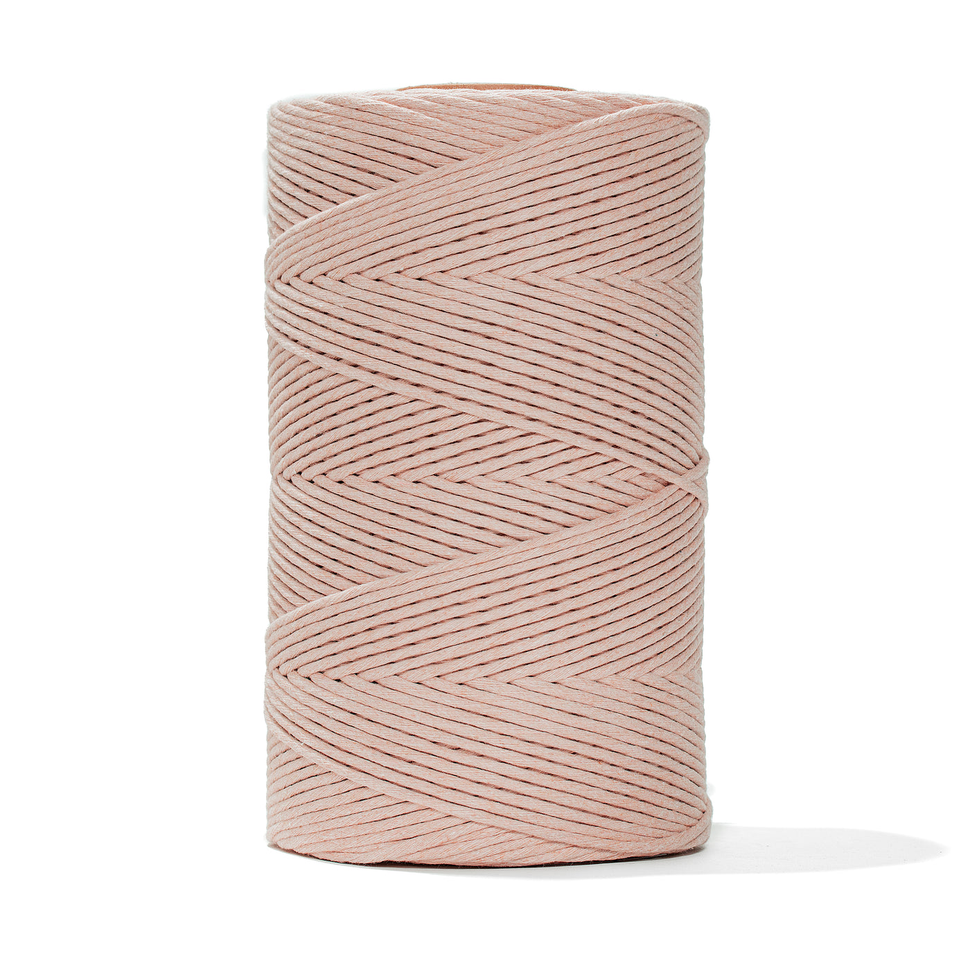 SOFT COTTON CORD ZERO WASTE 4 MM - 1 SINGLE STRAND - MARSHMALLOW COLOR