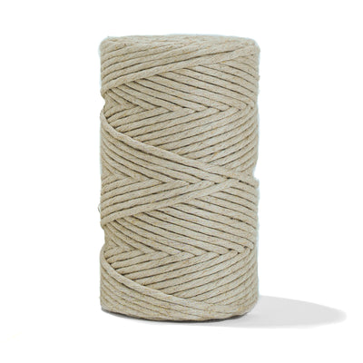 Soft Linen Cord Zero Waste 4mm Single Strand