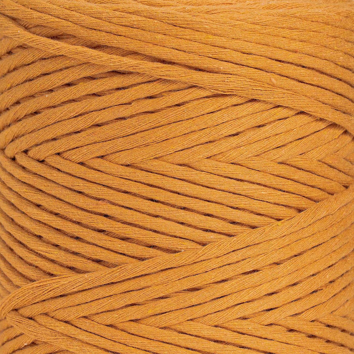 SOFT COTTON CORD ZERO WASTE 4 MM - 1 SINGLE STRAND - CITRUS COLOR