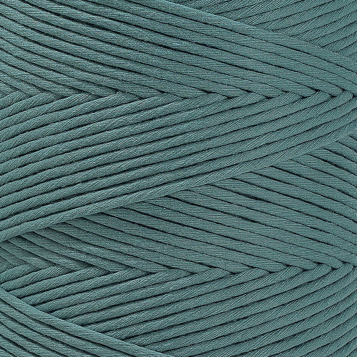 SOFT COTTON CORD ZERO WASTE 4 MM - 1 SINGLE STRAND - JADE COLOR