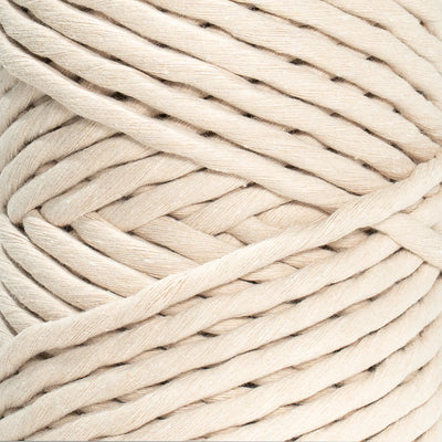 JUMBO SOFT COTTON CORD ZERO WASTE 8 MM - 1 SINGLE STRAND - SAMPLES
